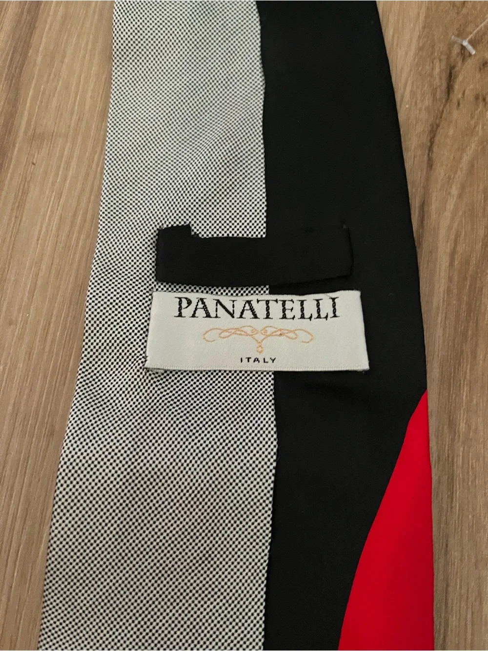 Rare PANATELLI Italy Silk Neck Tie